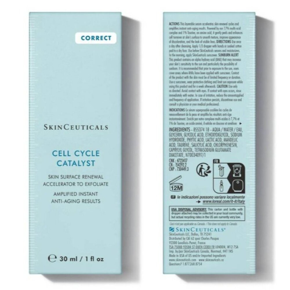 Skincare Skinceuticals Cell Cycle Catalyst 1 oz new